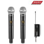 MIKROFON BEŽ. VONYX WM552 DUAL Wireless Plug & play UHF 179.211
