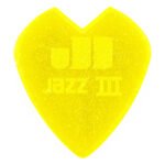Dunlop 47PKH3NYS Kirk Hammett Jazz III Yellow Glitter 1.38 mm 2