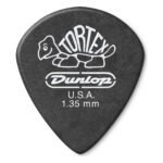 Dunlop 482P1.35 Tortex Pitch Black Jazz III 1.35 mm (6 kom)