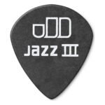 Dunlop 482R.88 Tortex Pitch Black Jazz III 0.88 mm 2