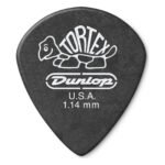 Dunlop 482R1.14 Tortex Pitch Black Jazz III 1.14 mm